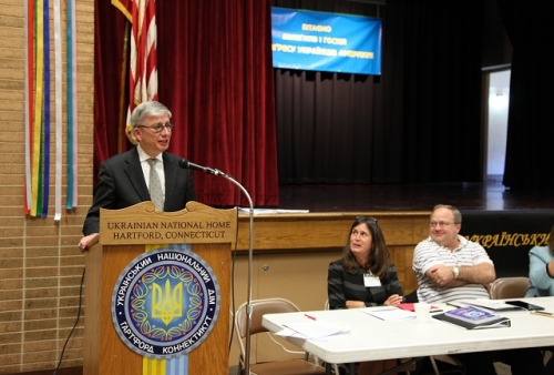 UWC President E. Czolij at the XXII Congress Committee of America (25.09.2016)