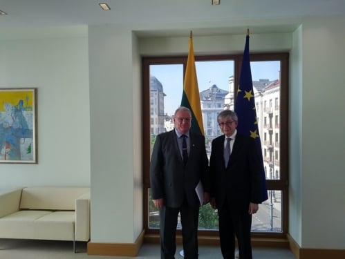 UWC President Eugene Czolij fulfilled visit to Lithuania (30-31.05.2018)