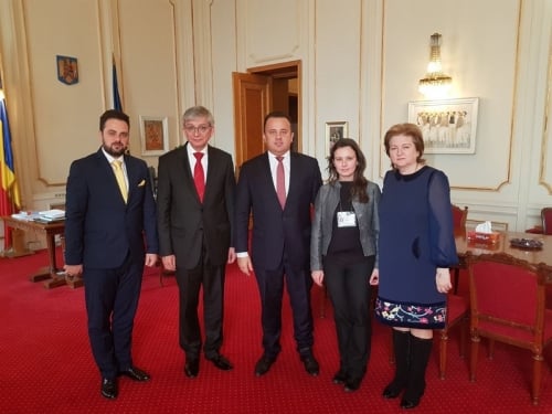 UWC President Eugene Czolij concluded visit to Romania (22-23.11.2017)
