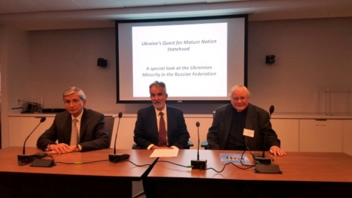 UWC President addresses issue of Ukrainian minority in Russia during Washington conference (3.10.2015)