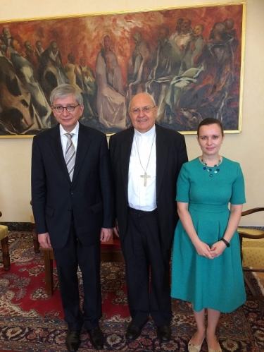 UWC President Eugene Czolij concludes visit to the Vatican (5-6.07.2018)