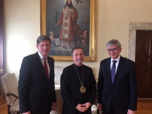 UWC President Eugene Czolij concludes official visit to Italy (27-29.01.2018)