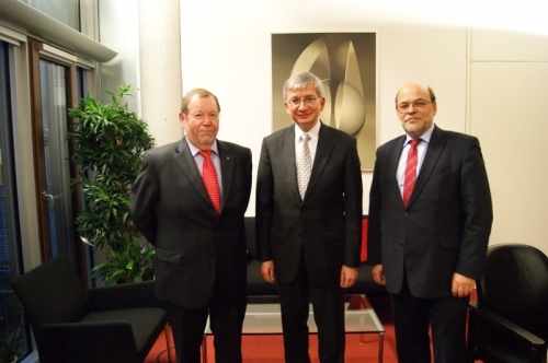 UWC President meets high-ranking German officials in Berlin (27.11.2014)