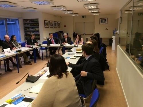 UWC President E. Czolij concludes his visit to Belgium (22.02.2017)