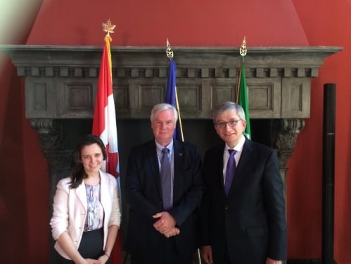 UWC President E. Czolij visits Italy (23-24.04.2017)