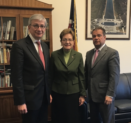 Ukrainian World Congress President Eugene Czolij participated in Ukrainian Days in Washington
