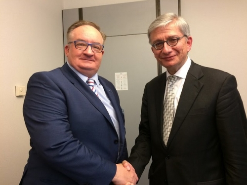 UWC President meetings with high-ranking officials of the European Union, NATO and Belgium (13-16.11.2016)