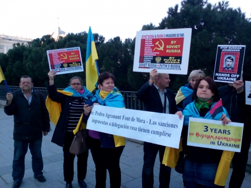 Ukrainian community in Spain reinforces serious concern of UWC over intent to re-engage Russian Federation in PACE