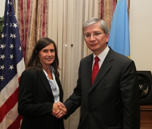 UWC President raises current Ukrainian issues with U.S., UK and Ukrainian representatives at the UN (11.10.2013)