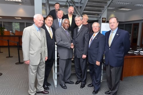 Ukrainian World Congress President Eugene Czolij met with U.S. Congressman Danny Davis (05.06.2014)