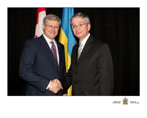 UWC President Meets with the Prime Minister of Canada and Attends Reception Honouring him with the Shevchenko Medal