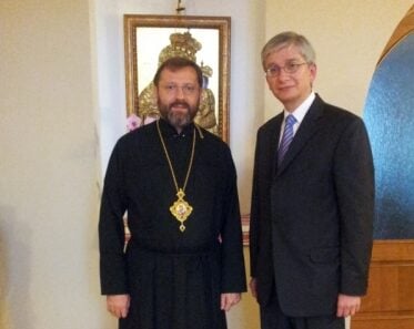 UWC President meets with Ukrainian Church Hierarchs in Kyiv (03.09.2013)