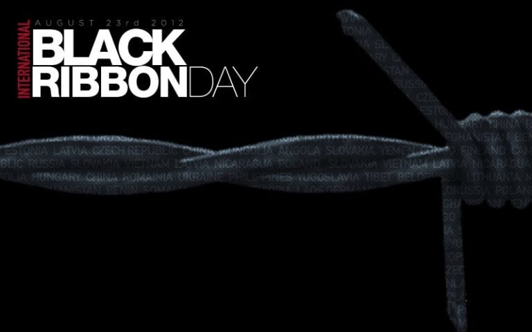 Black Ribbon Day, the International Day of Remembrance for the Victims of Communism and Nazism in Europe