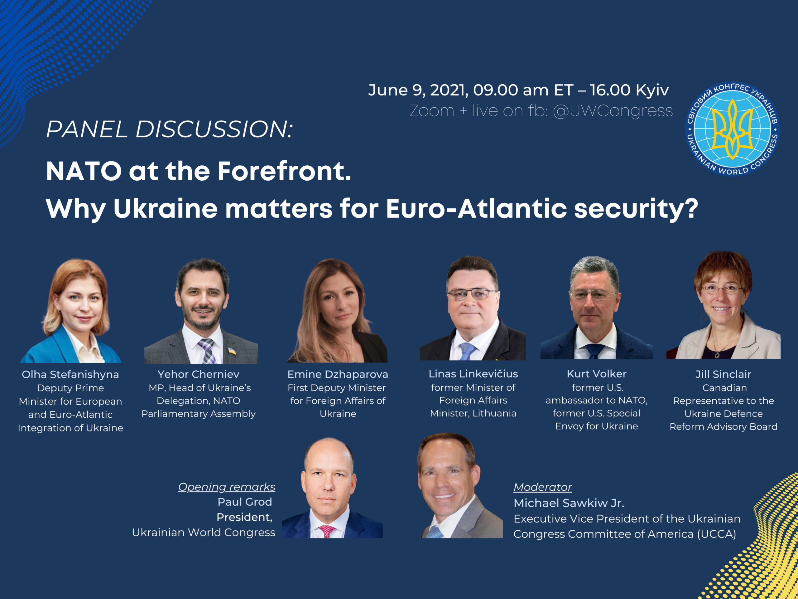 Panel Discussion: NATO at the Forefront. Why Ukraine matters for Euro-Atlantic security? Panel Discussion: NATO at the Forefront. Why Ukraine matters for Euro-Atlantic security?