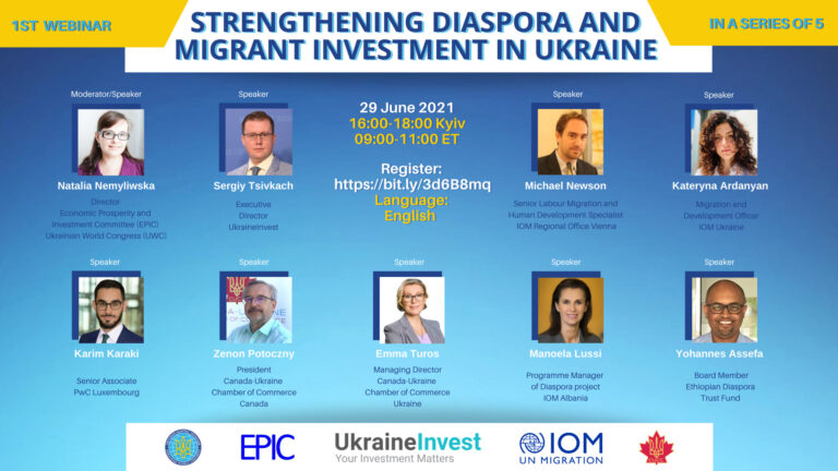 Ключові моменти першого вебінару DiasporaAid