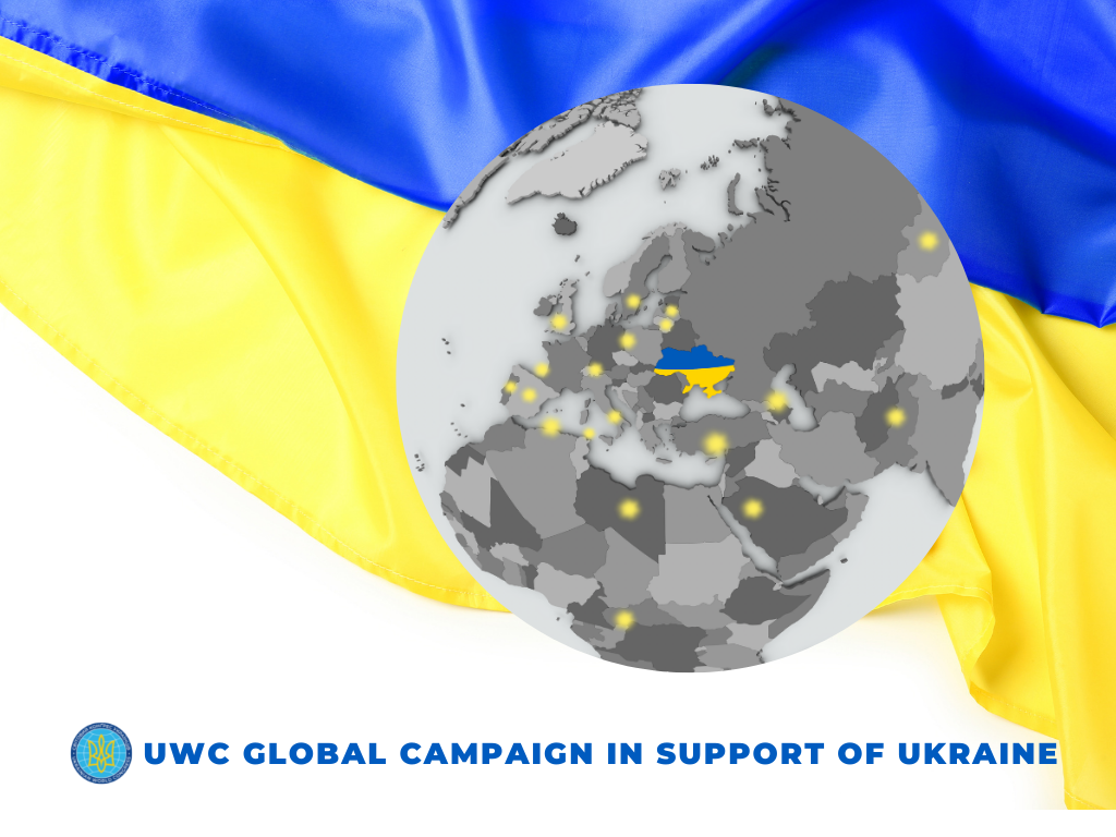 #StandWithUkraine UWC global rally in support of Ukraine