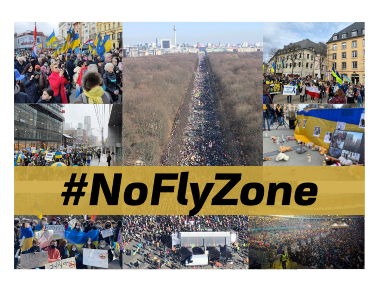#NoFlyZone потужні акції та ініціативи на підтримку України