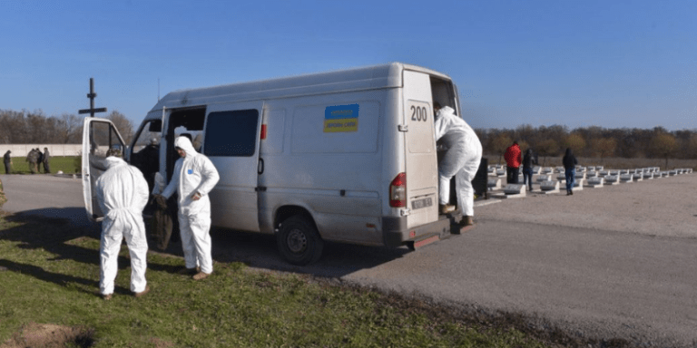 У Запорізькій області відбувся обмін тілами загиблих військових між Україною та Росією за формулою “50 на 50”