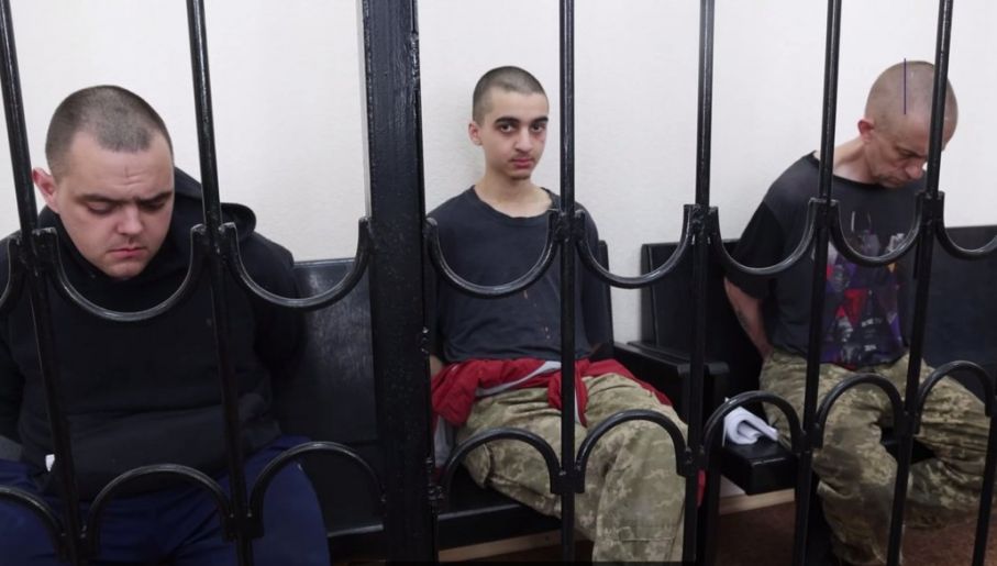 Illegitimate DPR sentenced to death three foreign volunteers Illegitimate DPR sentenced to death three foreign volunteers
