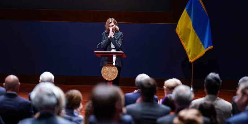 Ukraine’s First Lady asked US Congress for more weapons, air defense systems Ukraine’s First Lady asked US Congress for more weapons, air defense systems