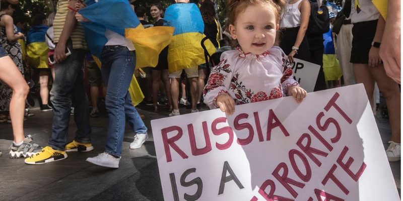 Global Ukrainian communities demand recognizing russia a terrorist state