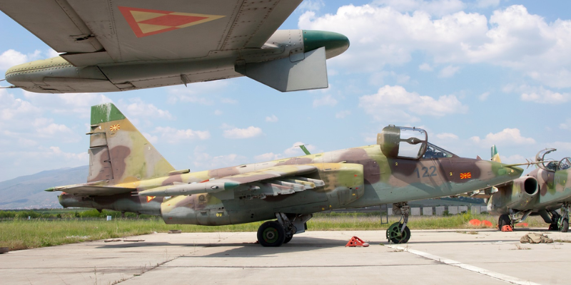 North Macedonia handed over four Su-25 jet aircraft to Ukraine