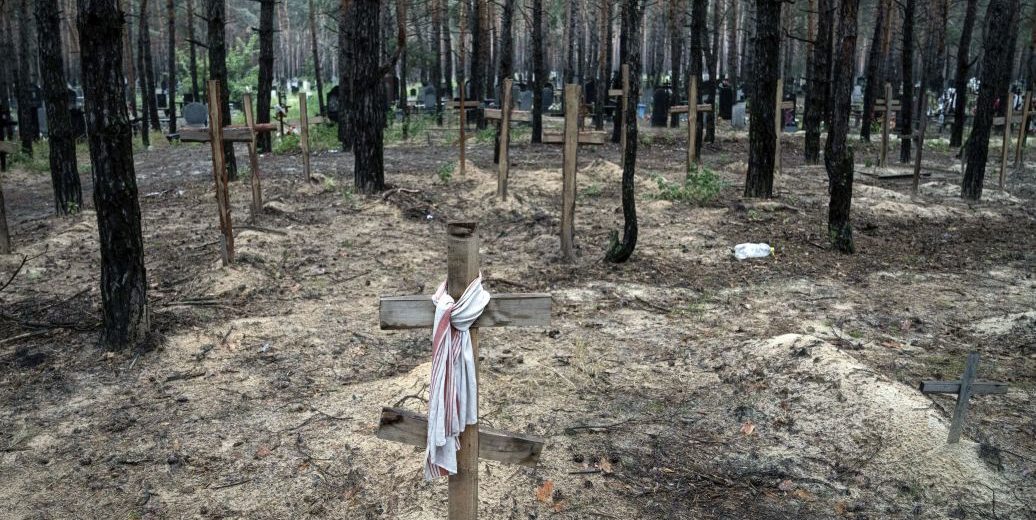 Обурений звірствами в Ізюмі, СКУ вимагає трибуналу воєнних злочинів росії Обурений звірствами в Ізюмі, СКУ вимагає трибуналу воєнних злочинів росії