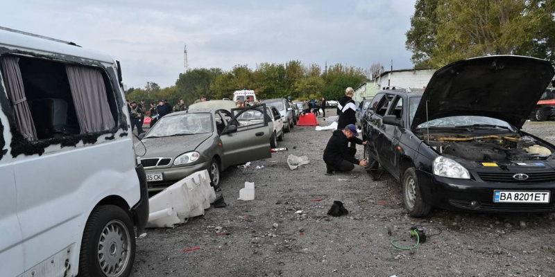 Russian missiles strike outskirts of Zaporizhzhia, hitting a humanitarian convoy: 23 killed and 28 wounded