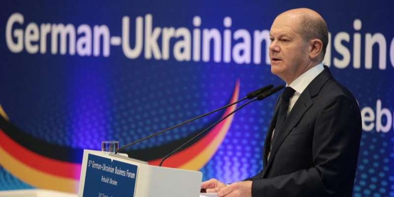 Scholz: investing in Ukraine means investing in a future EU member Scholz: investing in Ukraine means investing in a future EU member