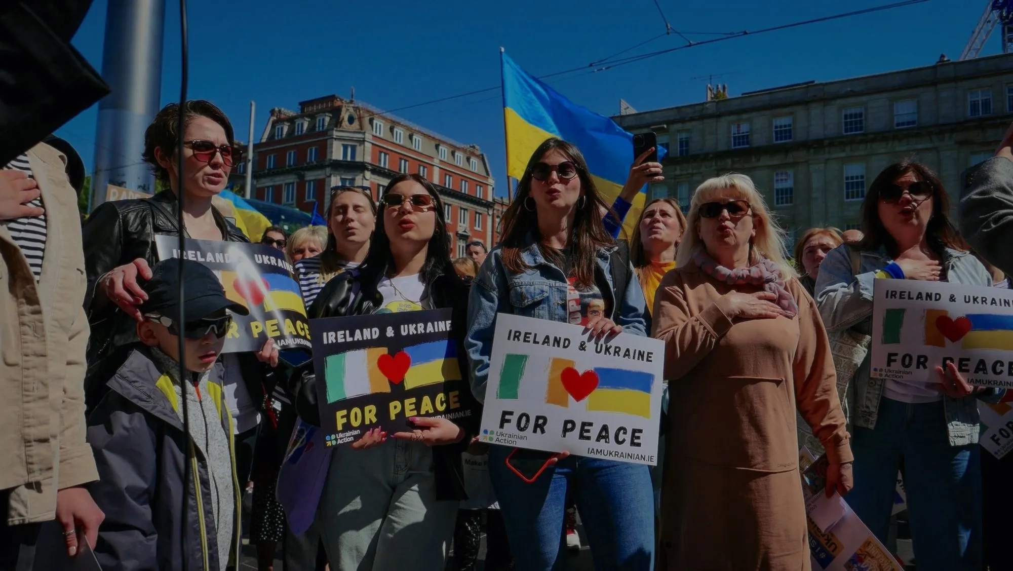 Ukrainian action in Ireland