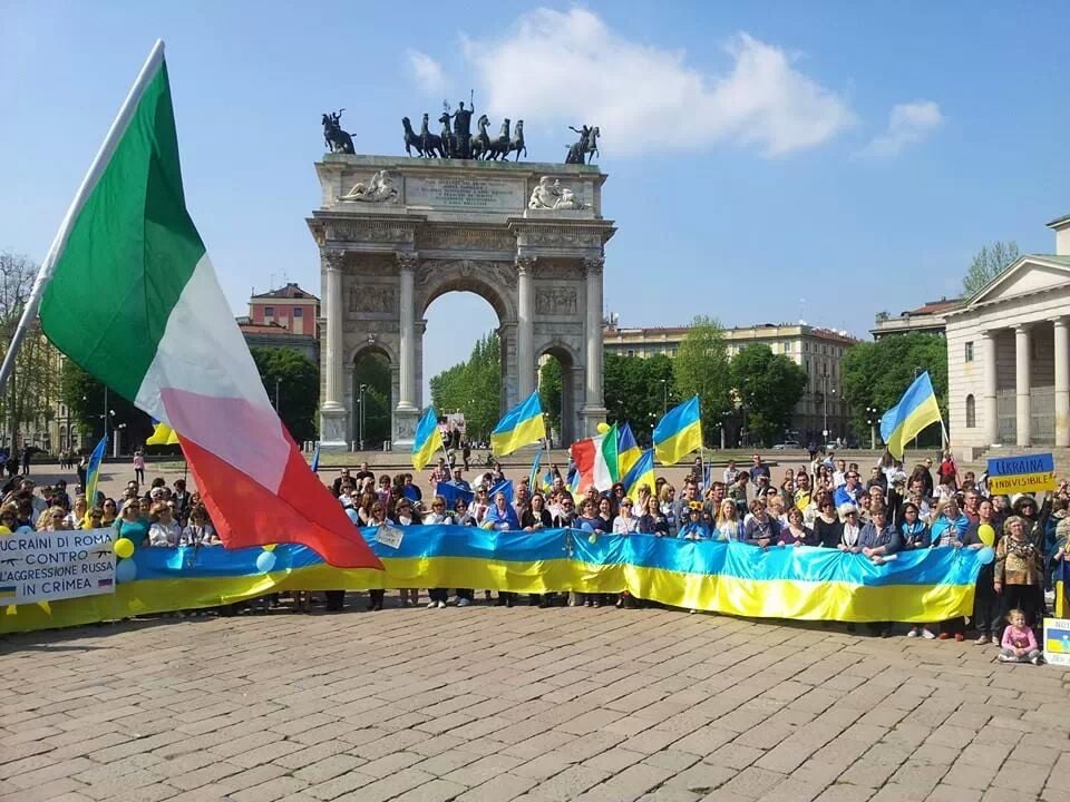 Cultural European Association Italy-Ukraine Maidan