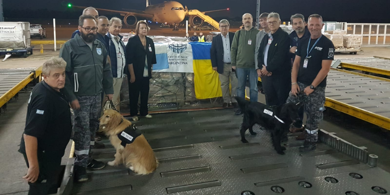 Argentine Ukrainians send 7 tons of humanitarian aid to Ukraine