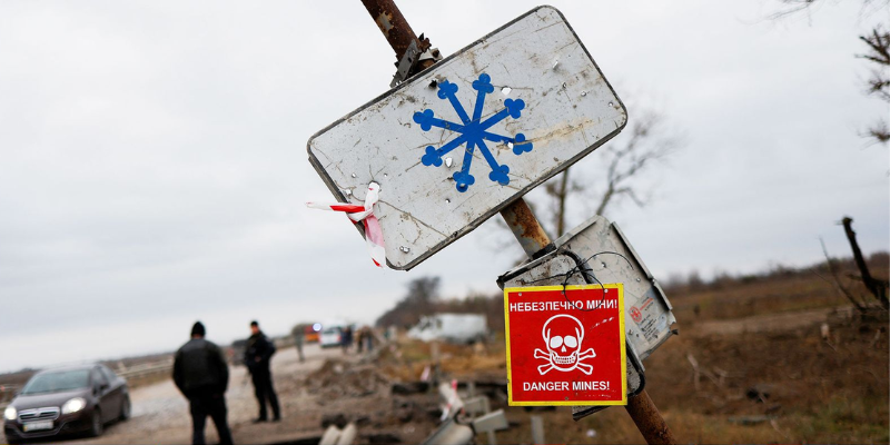 EU to launch a €25 million humanitarian demining program in Ukraine, says Shmyhal