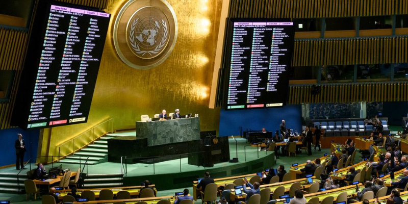 Генасамблея ООН ухвалила резолюцію на основі української Формули миру