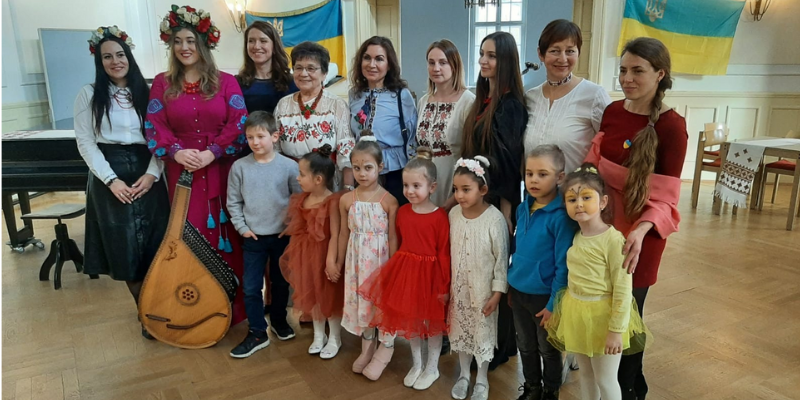 Український дитячий центр у Берліні відзначив 152-річчя з дня народження Лесі Українки