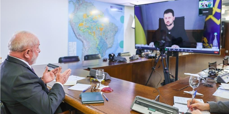 Zelensky shares with Brazil’s president a “broader view” of the war