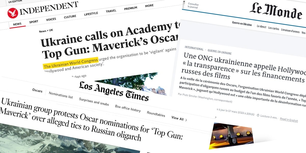 Global media respond to UWC letter on Oscars eve