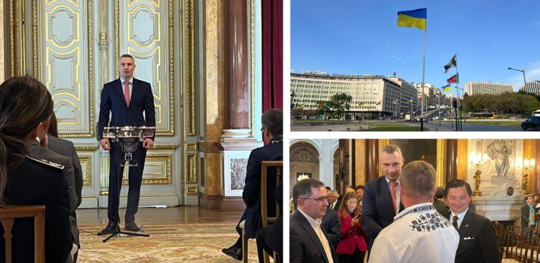 Мер Кличко зустрівся з мером Лісабона та Віцепрезидентом СКУ