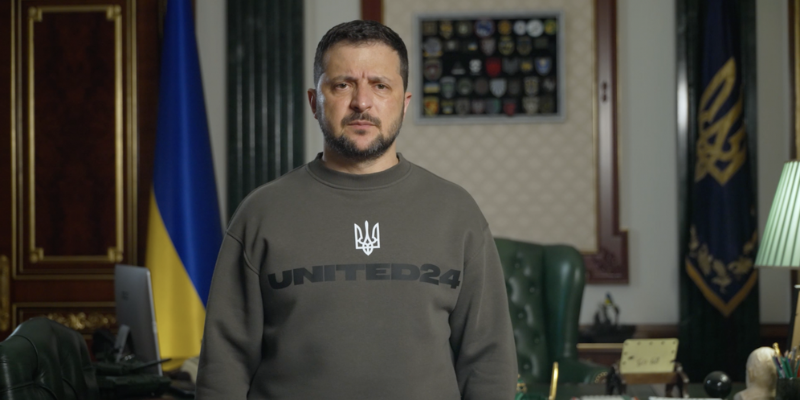 Звернення Президента Володимира Зеленського, 8 травня 2023 Звернення Президента Володимира Зеленського, 8 травня 2023