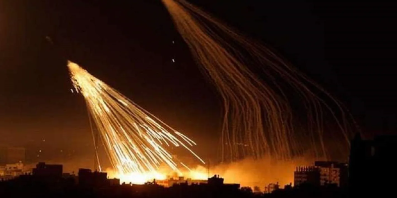 Росія обстріляла Бахмут із забороненої запалювальної зброї