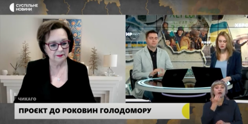 Olya Soroka calls on diaspora schools to join Holodomor project