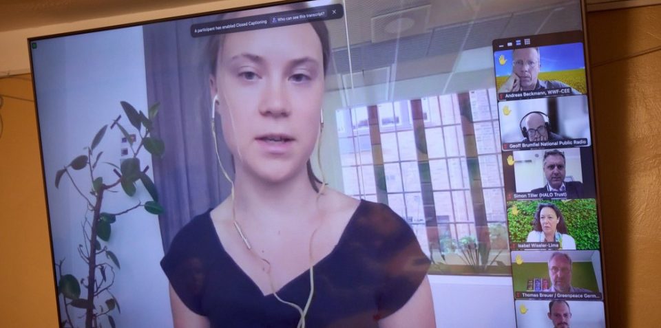 Greta Thunberg: Russia is responsible for ecocide in Ukraine