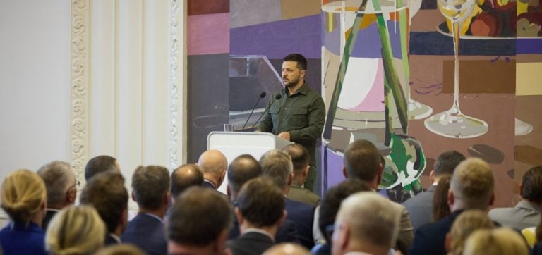 Виступ Зеленського перед парламентом Данії