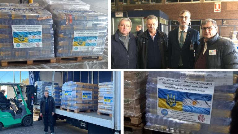 Данилишин: з Аргентини до України йде чергова партія допомоги