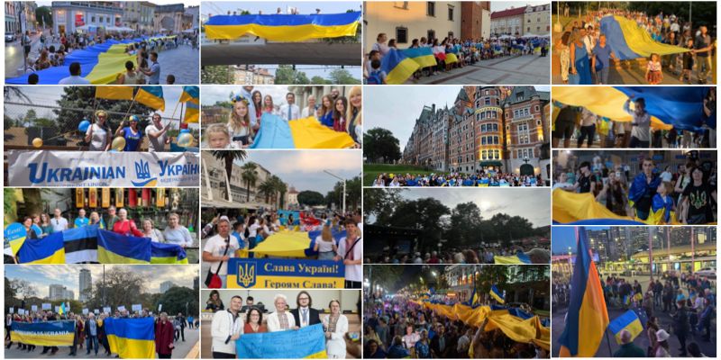 Global Ukrainians celebrate Ukraine’s 32nd anniversary of Independence. Part 1