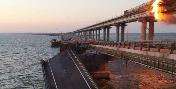 Crimean Bridge has little time left – Humeniuk Crimean Bridge has little time left – Humeniuk