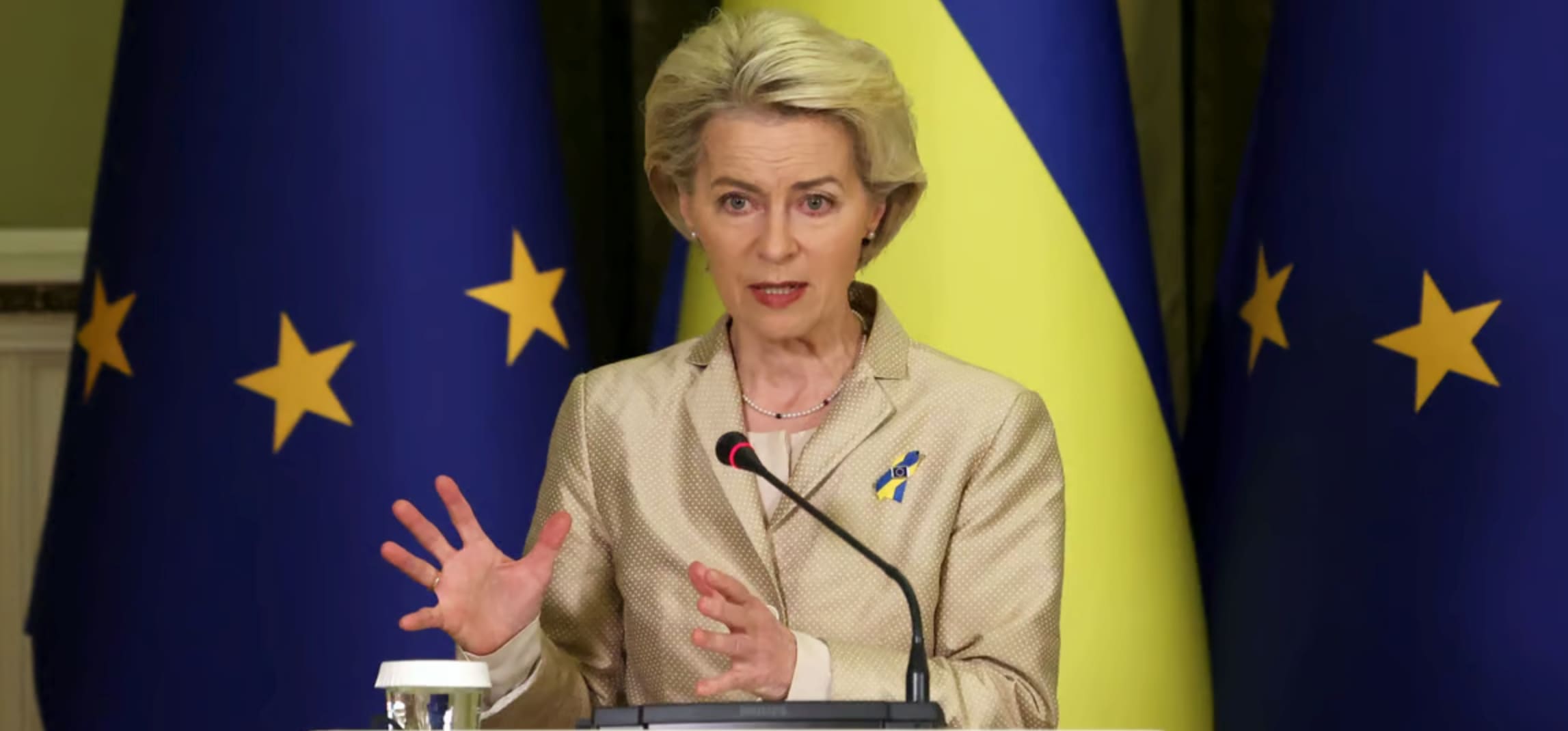 Президентка Єврокомісії назвала цілі ЄС для перемоги України Президентка Єврокомісії назвала цілі ЄС для перемоги України