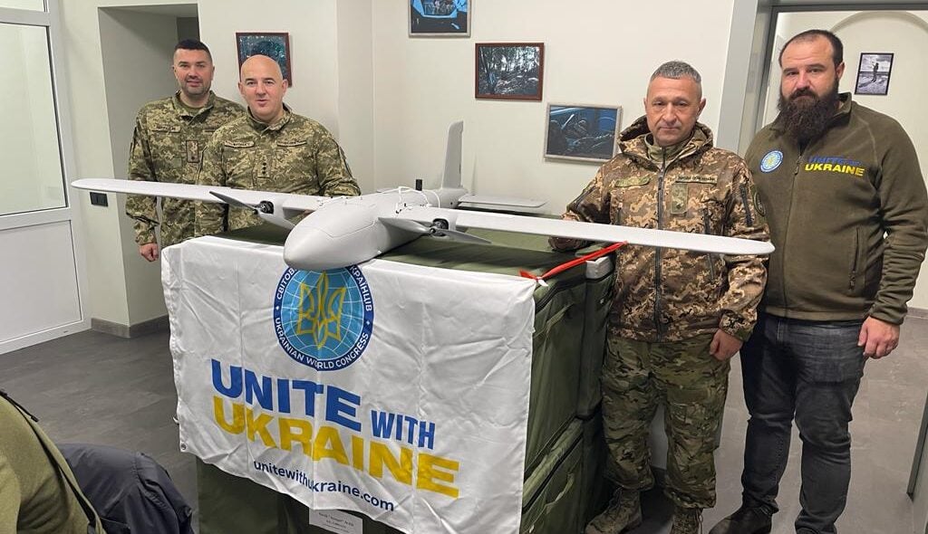 UWC’s Unite with Ukraine delivers 15 drones to Ukrainian defenders