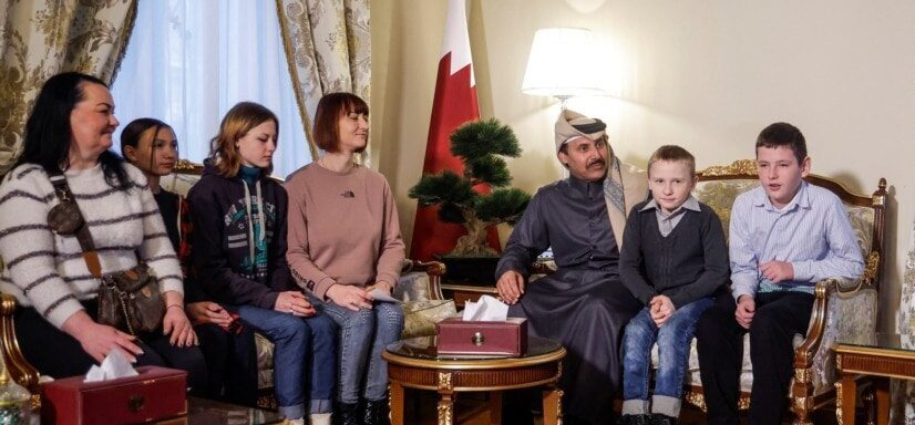Qatar helps return 6 more illegally deported children to Ukraine