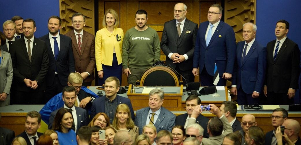 President Zelenskyy’s address at special plenary session of the Riigikogu President Zelenskyy’s address at special plenary session of the Riigikogu